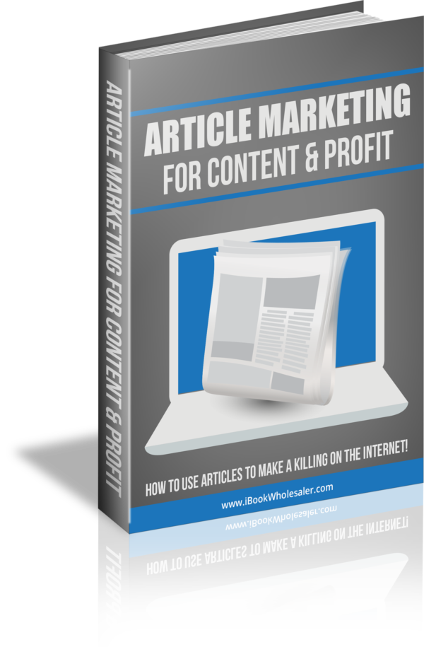 Article Marketing For Content & Profit
